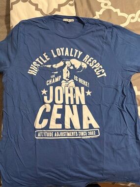 Junk Food Clothing Blue John Cena Graphic Tee